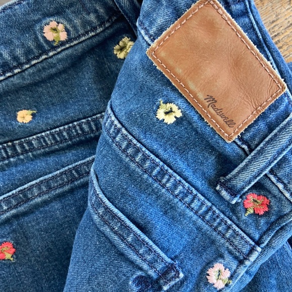 Madewell Wide-Leg Crop Jeans Embroidered Edition - Picture 5 of 12